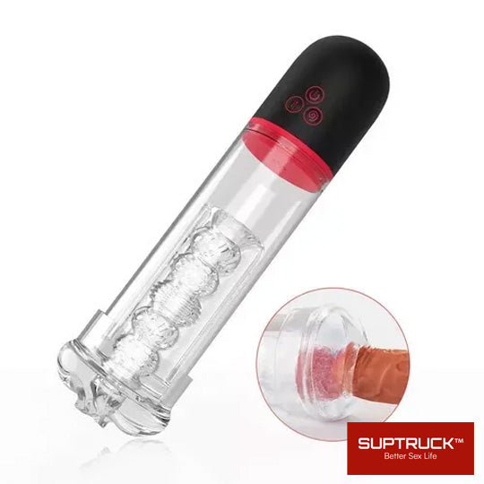 Harry King 9 Vibration Mode Suction Penis Suptruck Pump