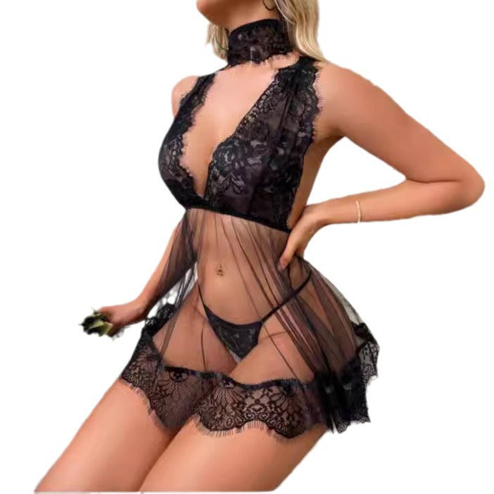 RANIE Floral Mesh Bodysuit