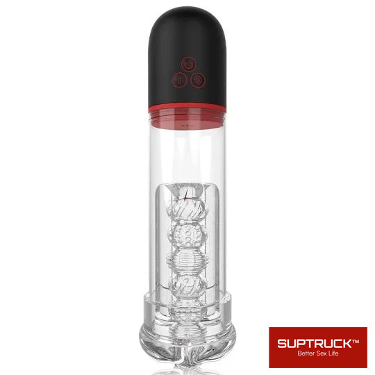 Harry King 9 Vibration Mode Suction Penis Suptruck Pump