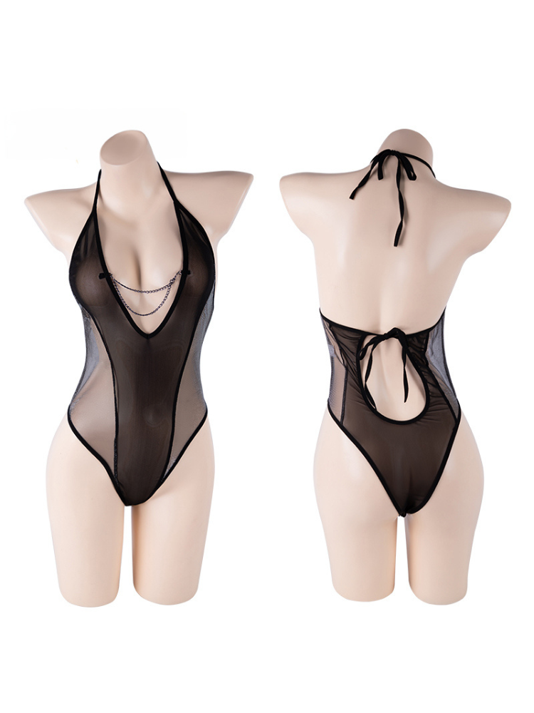 CHASHIE Chain Mesh Bodysuit