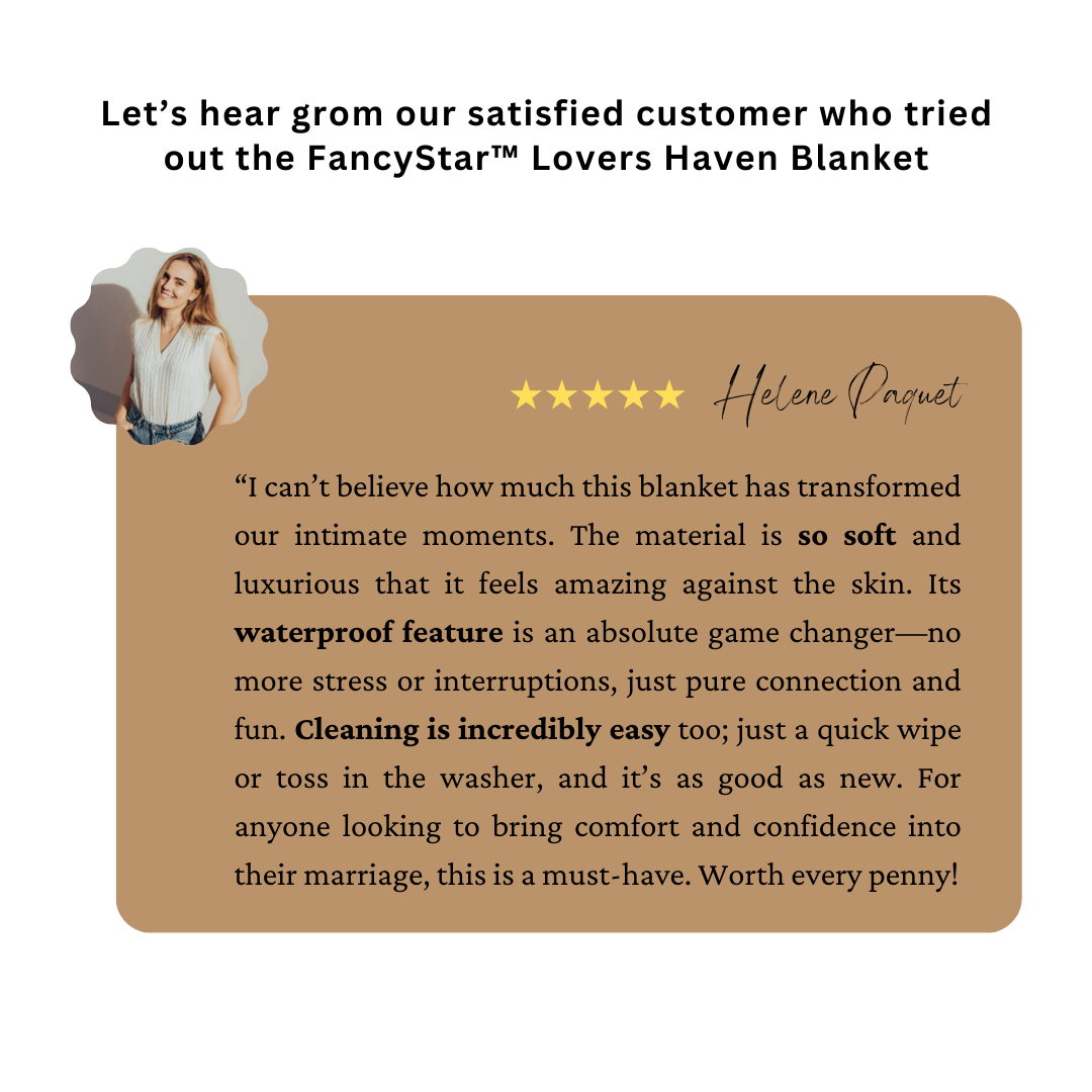 🎉Valentine Pre-Sale 60% ️🔥️ FancyStar™ Lovers Haven Blanket HEMSMTH121