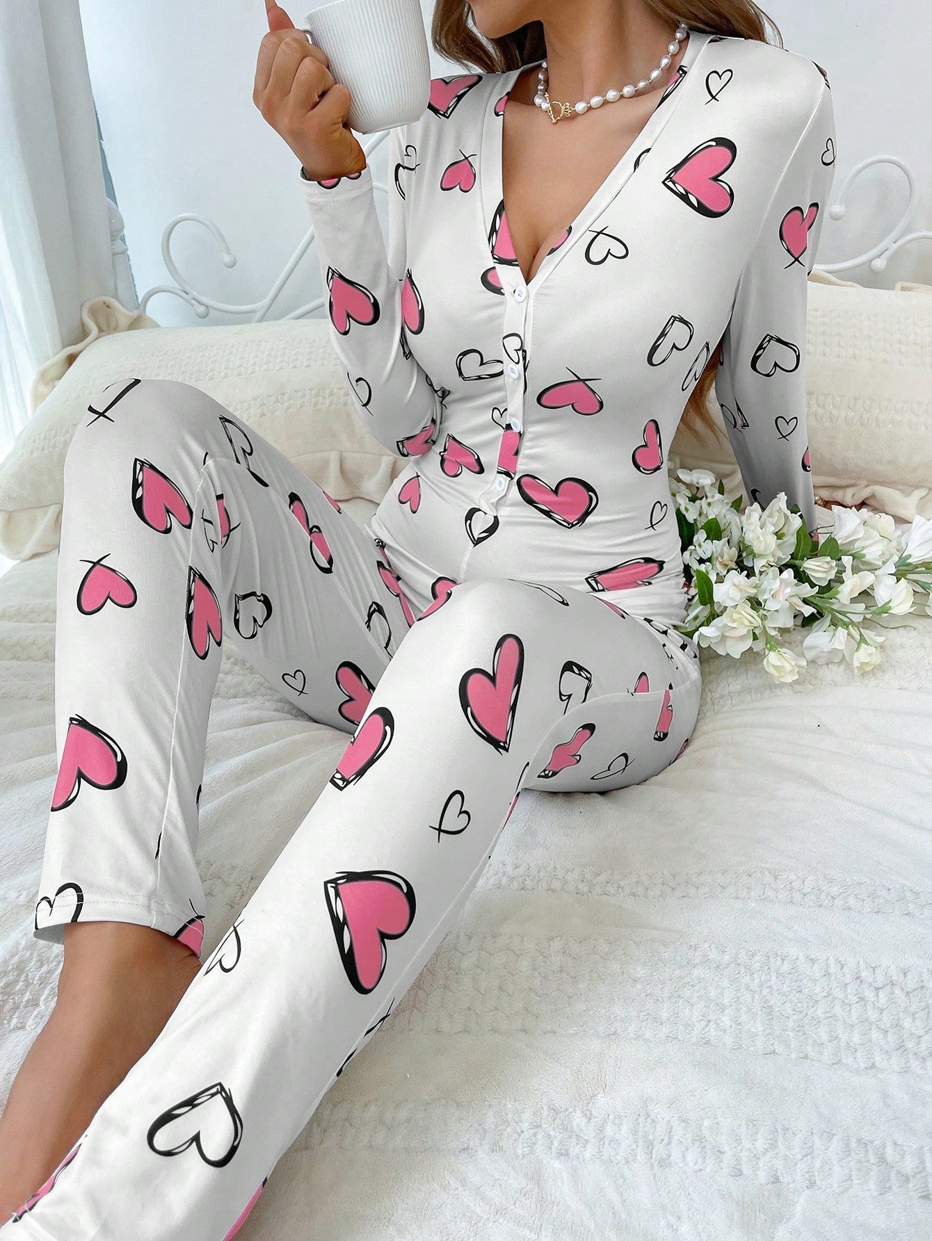 All Heart Full Playsuit