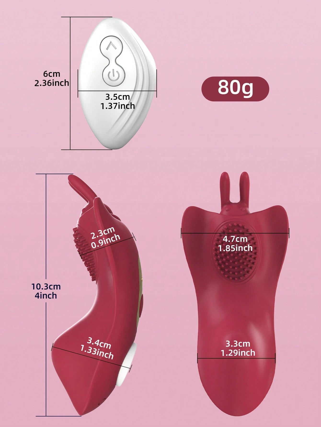 Mini Wearable Vibrators Clitoris HEMSMTH447