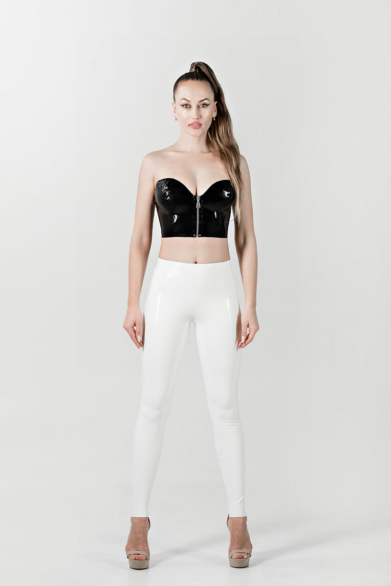 FancyStar® Second Skin Latex Zip Top