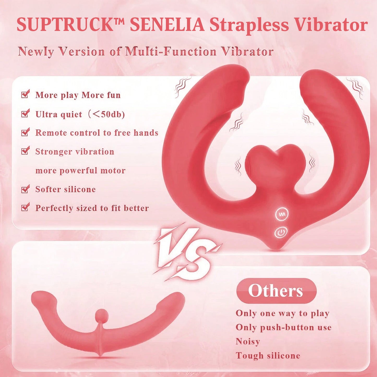 💥 2025 Limited 70% ️OFF 💦 SUPTRUCK™ SENELIA Strapless Vibrator