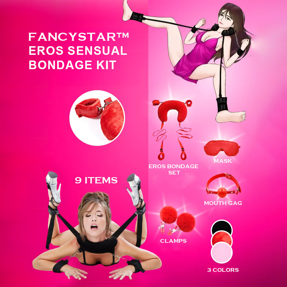 🎉Valentine Pre-Sale 60% ️🔥️ FancyStar™ Eros Sensual Bondage Kit HEMSPTT154