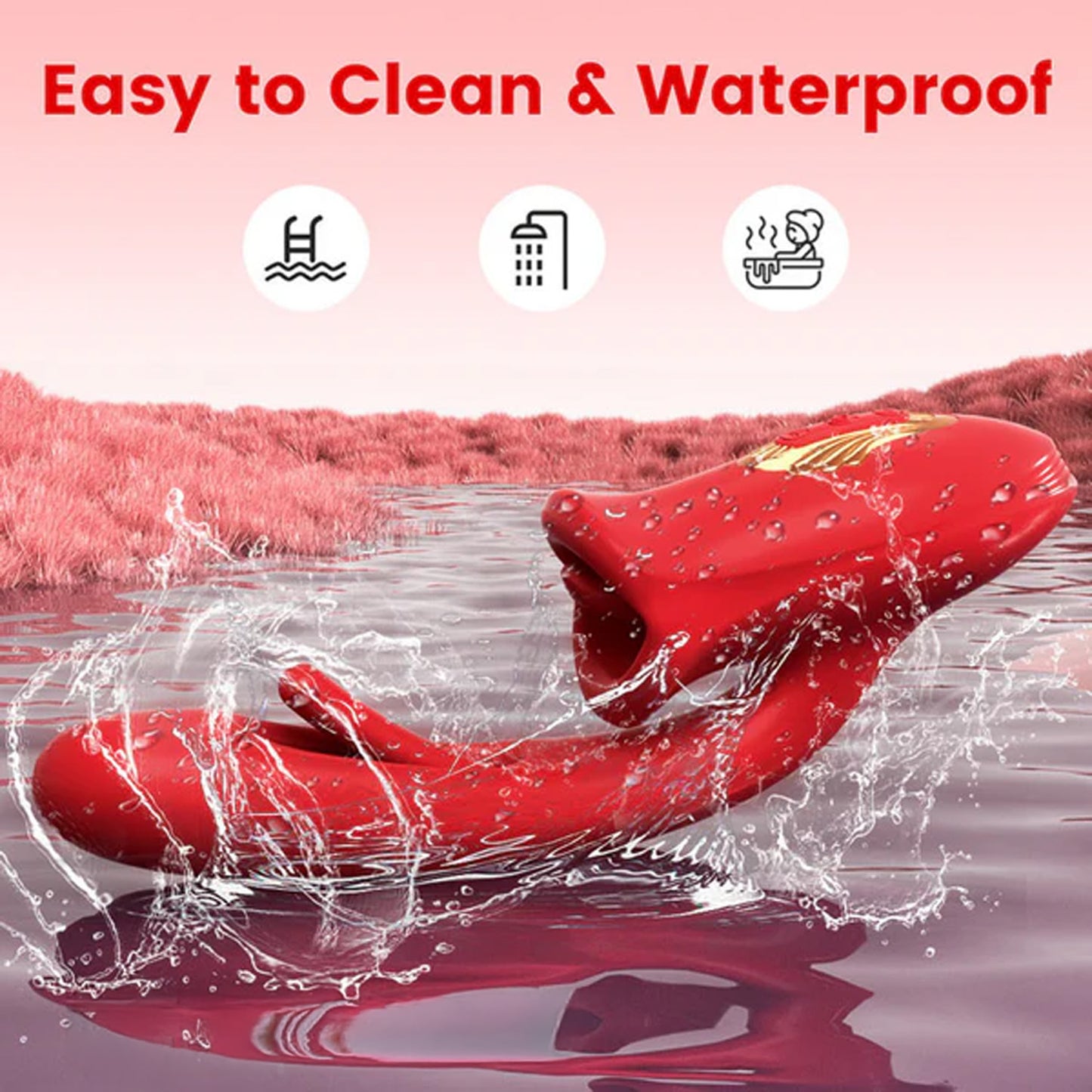 ❄️ Christmas Sale 70% OFF 💋 KISSORA 9 Licking Sucking & Flapping Vibrator