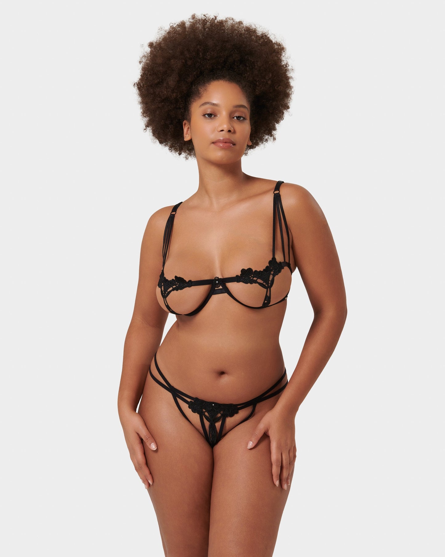 NOVA Black Thong