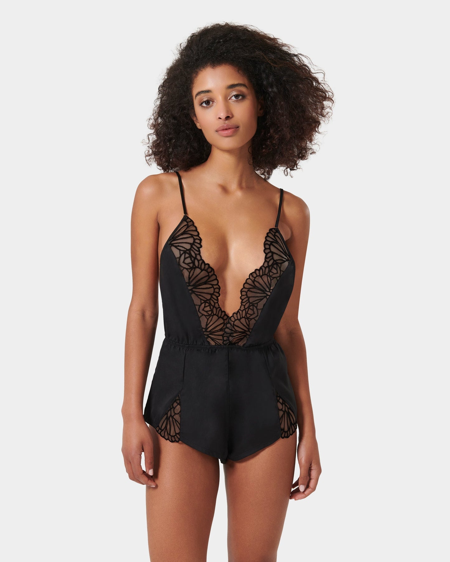 Genevieve Luxury Satin Teddy