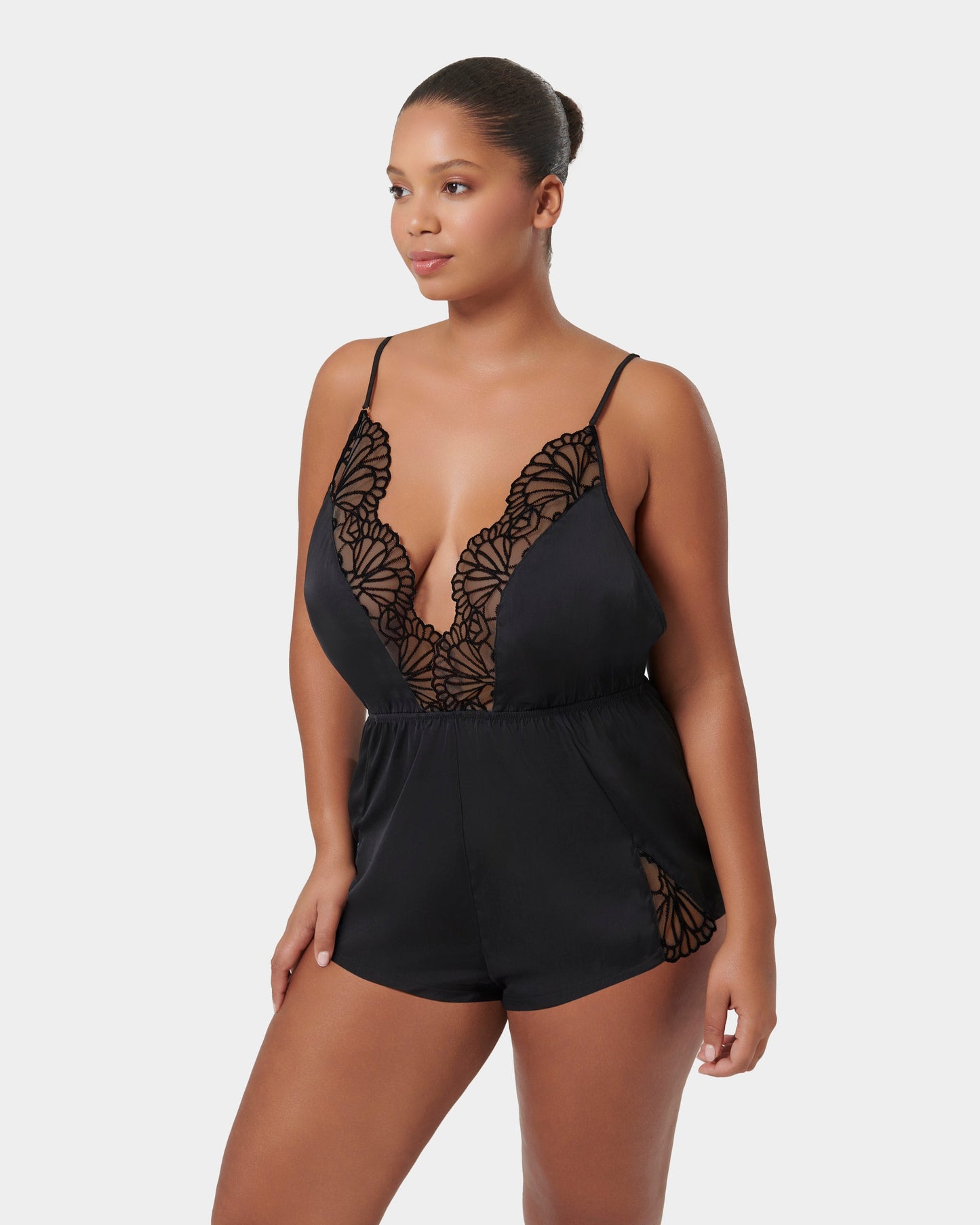 Genevieve Luxury Satin Teddy