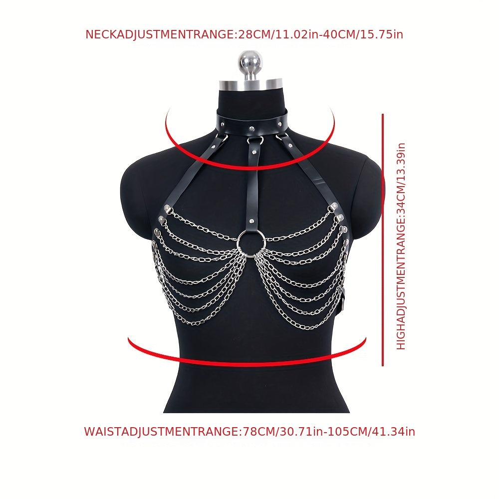 Chained Choker Top