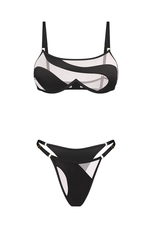 FancyStar® VANTHA Exposed Cutout Lingerie Set