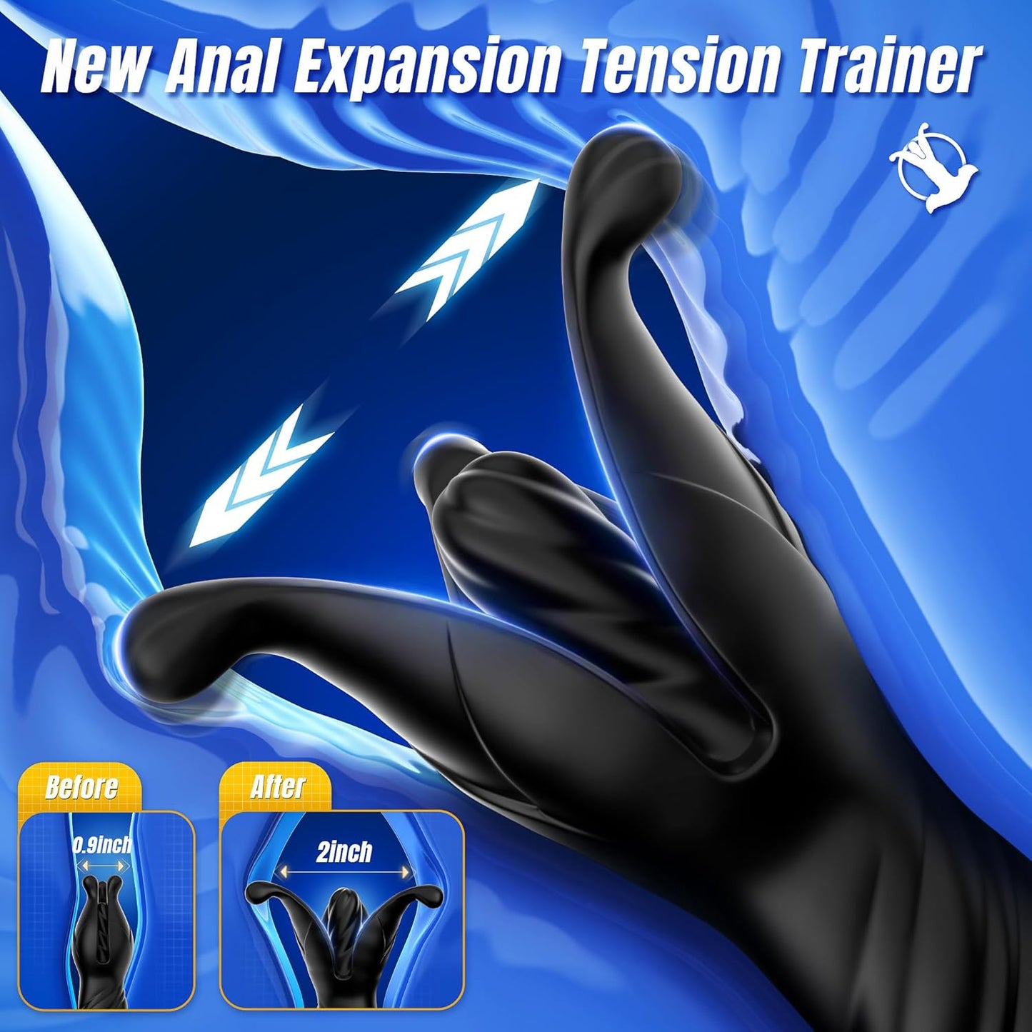 BLOOMEX 360° Thrusting & Flapping Suptruck Vibrator