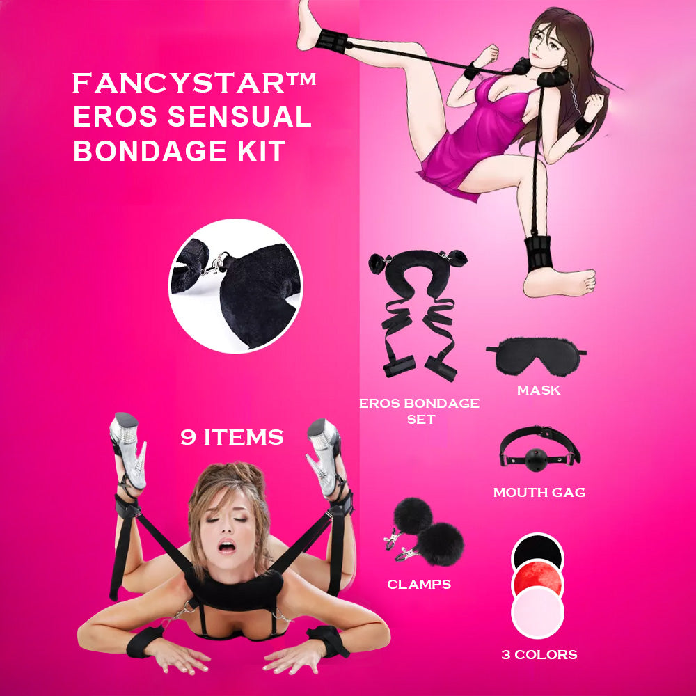 🎉Valentine Pre-Sale 60% ️🔥️ FancyStar™ Eros Sensual Bondage Kit HEMSPTT154