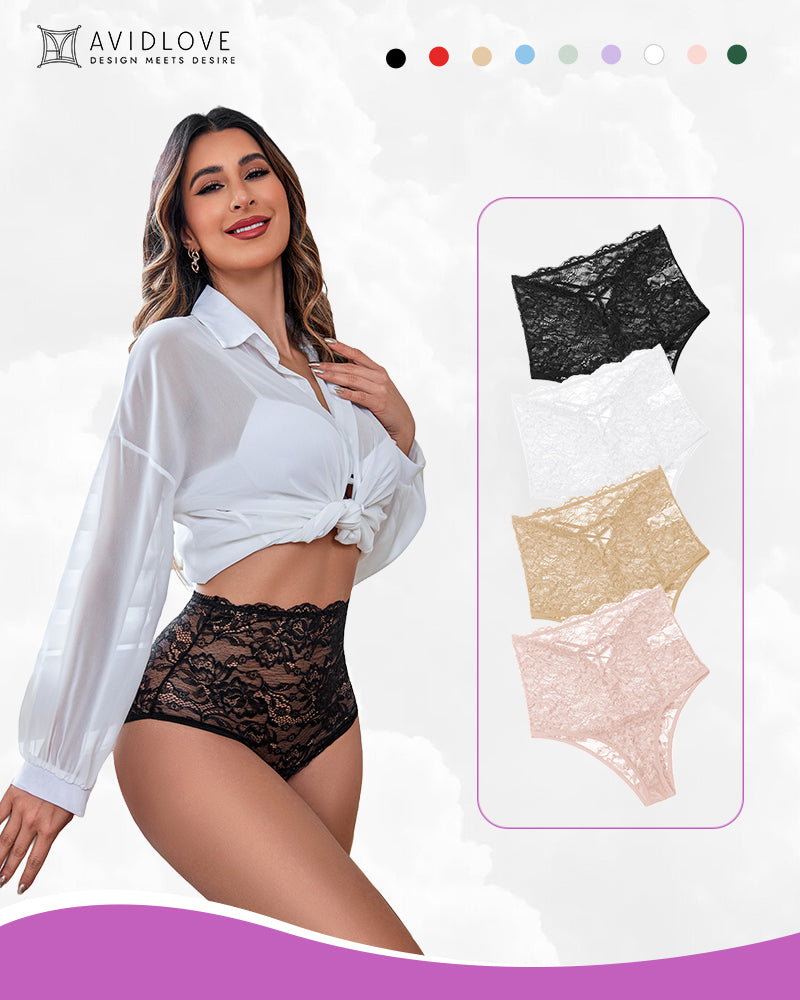 CIRAE Retro Lace High-Rise