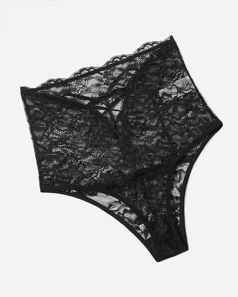 CIRAE Retro Lace High-Rise