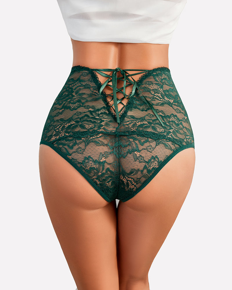 CIRAE Retro Lace High-Rise