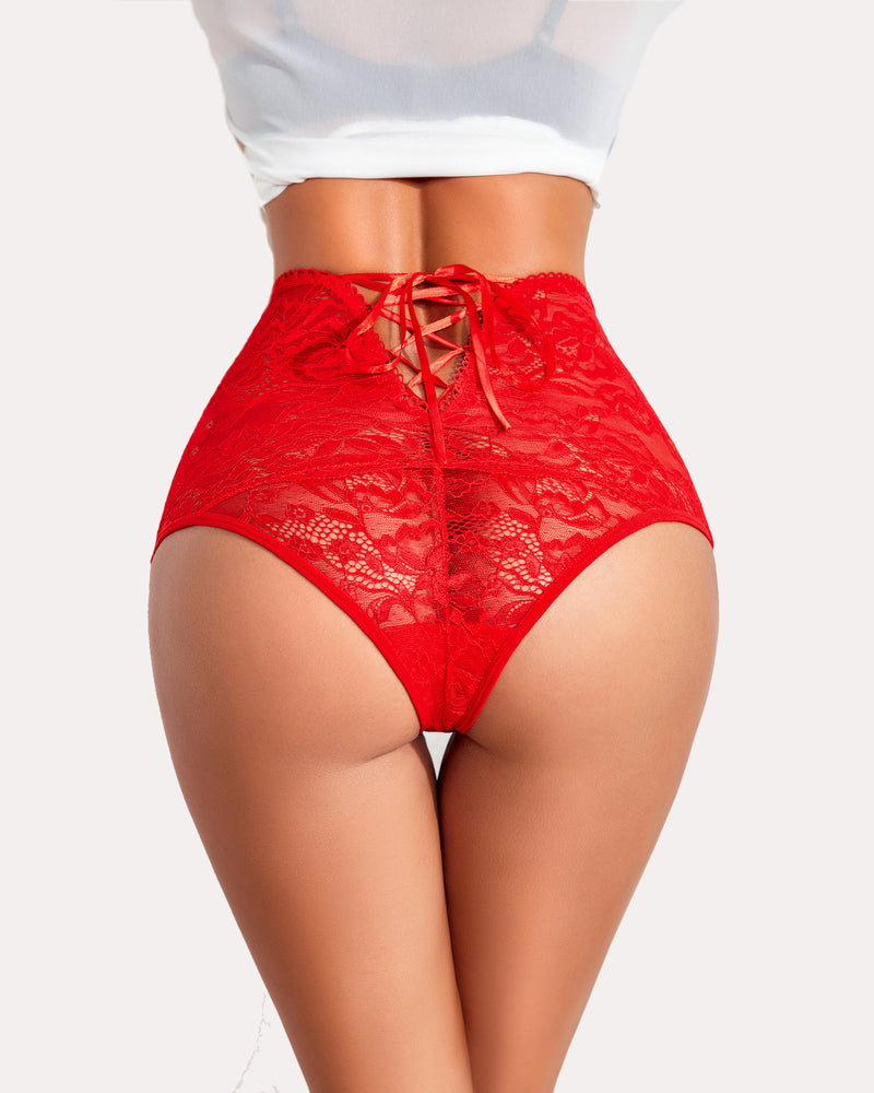 CIRAE Retro Lace High-Rise