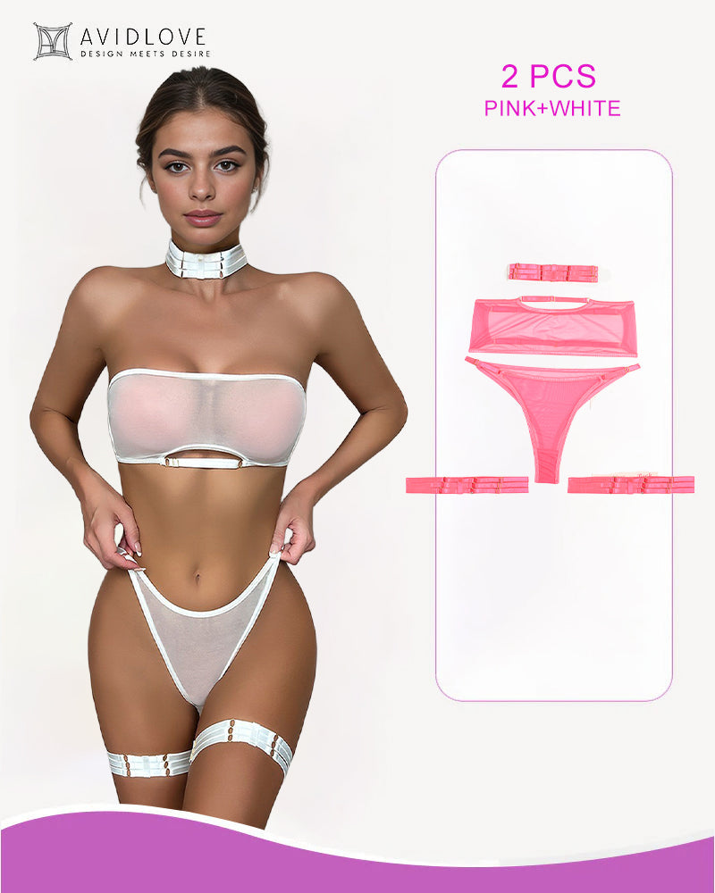 TEMPRIS Lingerie Set Bandeau