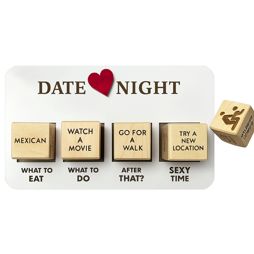 🎲 Couple’s Date Night Dice Set (5 Dice)