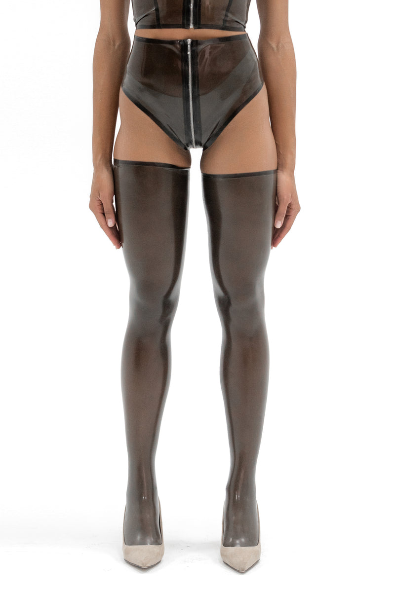 FancyStar® Semi-Transparent Latex Stockings