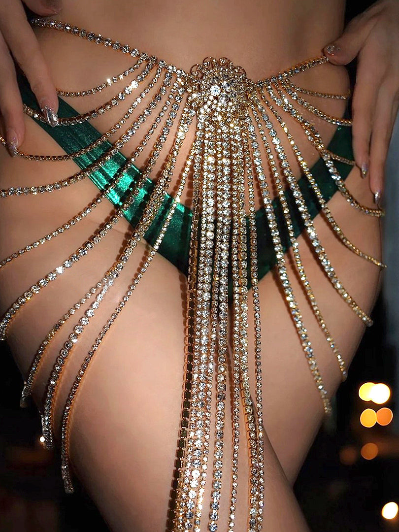 TASSEL Flower Waist Chain