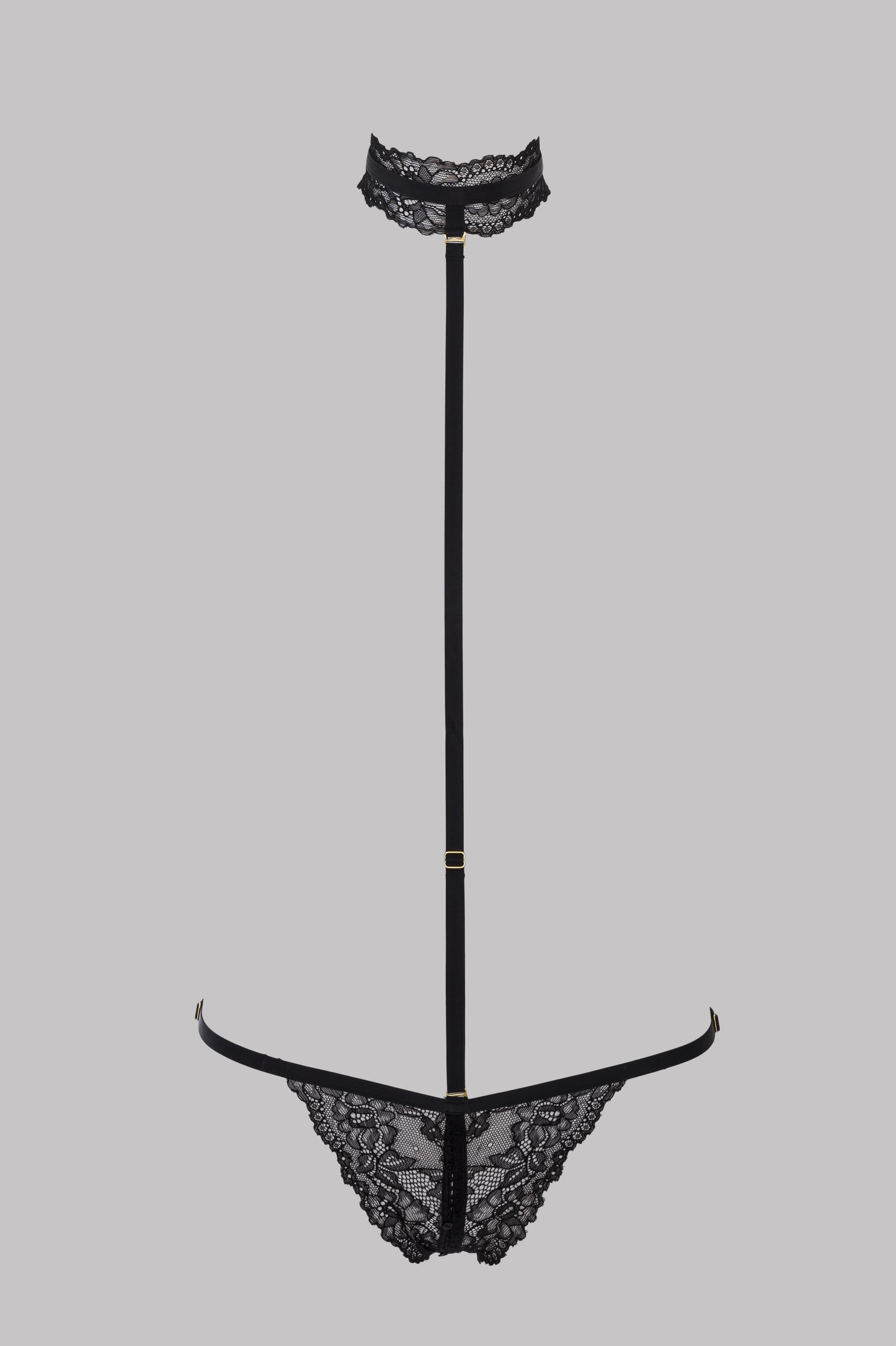 Openable Thong With Harness