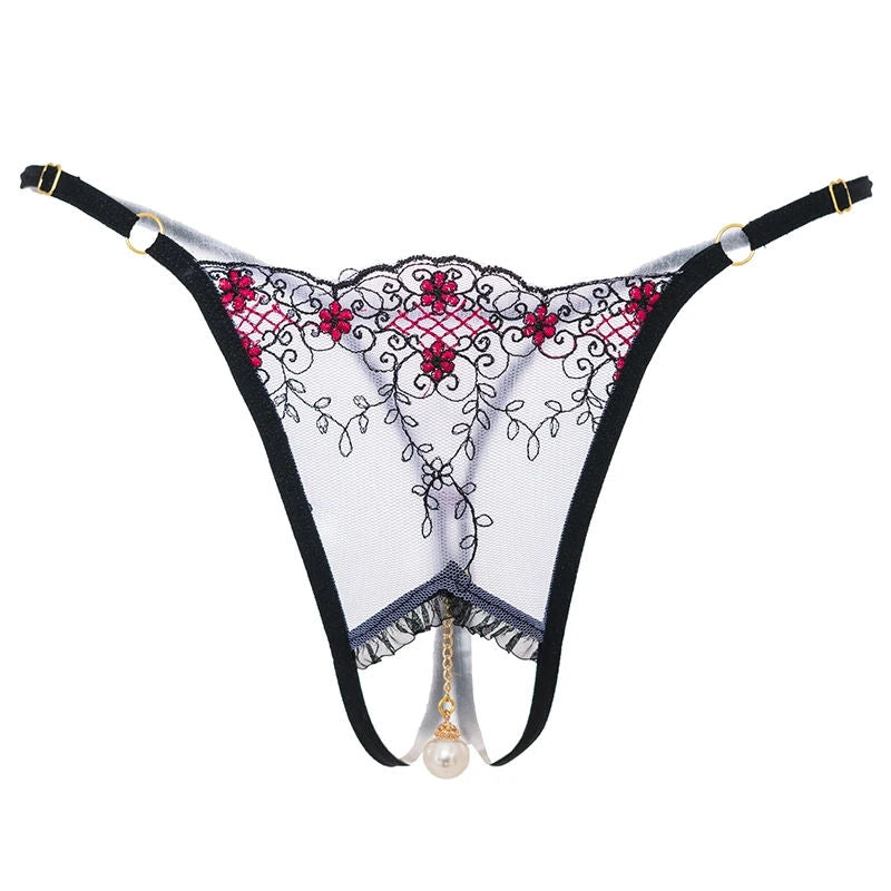 Pearl Pendant FancyStar Crotchless HEMSMTH326