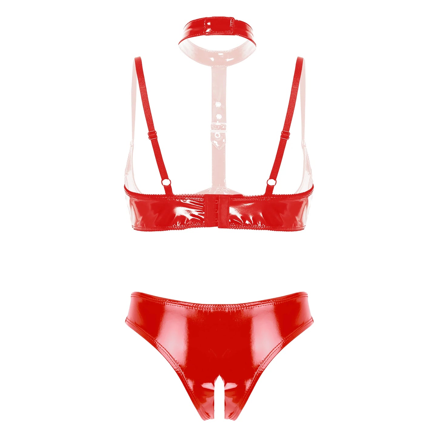 💥 SUMMER HOLIDAY 70% OFF 🔥 FancyStar™ PUMIE Leather Open Top Crotch Set