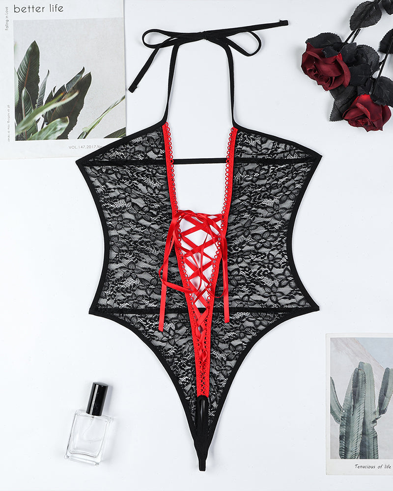VIVELLA Lace Suit