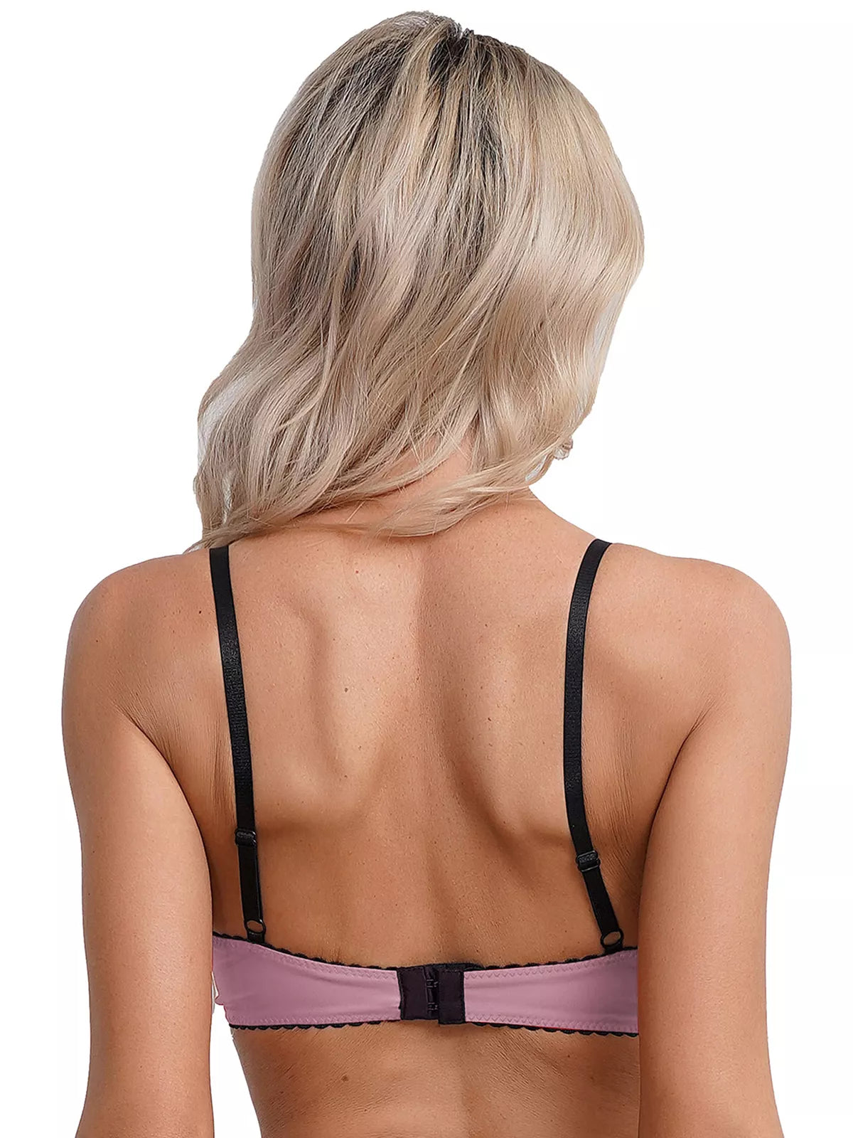 Lace Tie Bow Cupless Top HEMSMTH425
