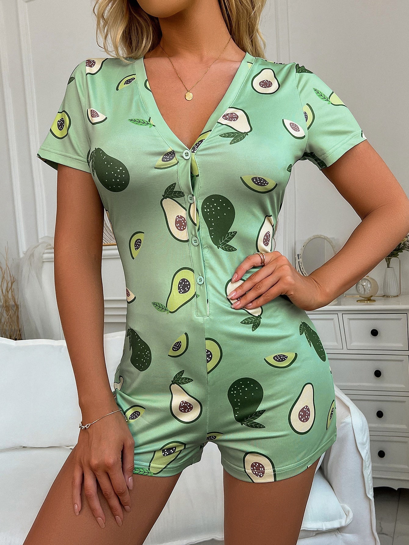 Avocado Playsuit