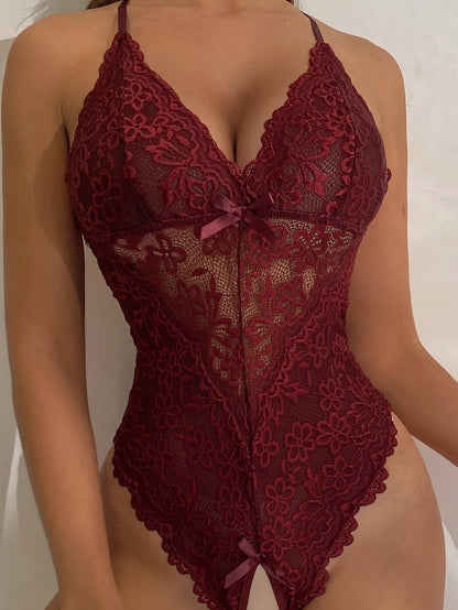 Cry Me a River Crotchless Teddy