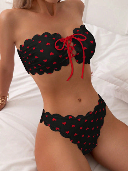 Love Me More Bandeau Bikini