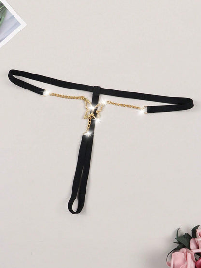 FancyStar™ Metal Chain Minimalist Thongs Set HEMSMTH066