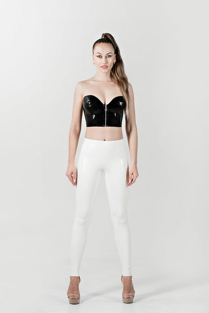 FancyStar® Second Skin Latex Zip Top