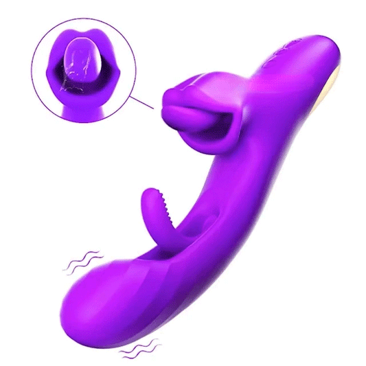 MELTIX 7 Licking & Flapping Thrusting Tongue Vibrator