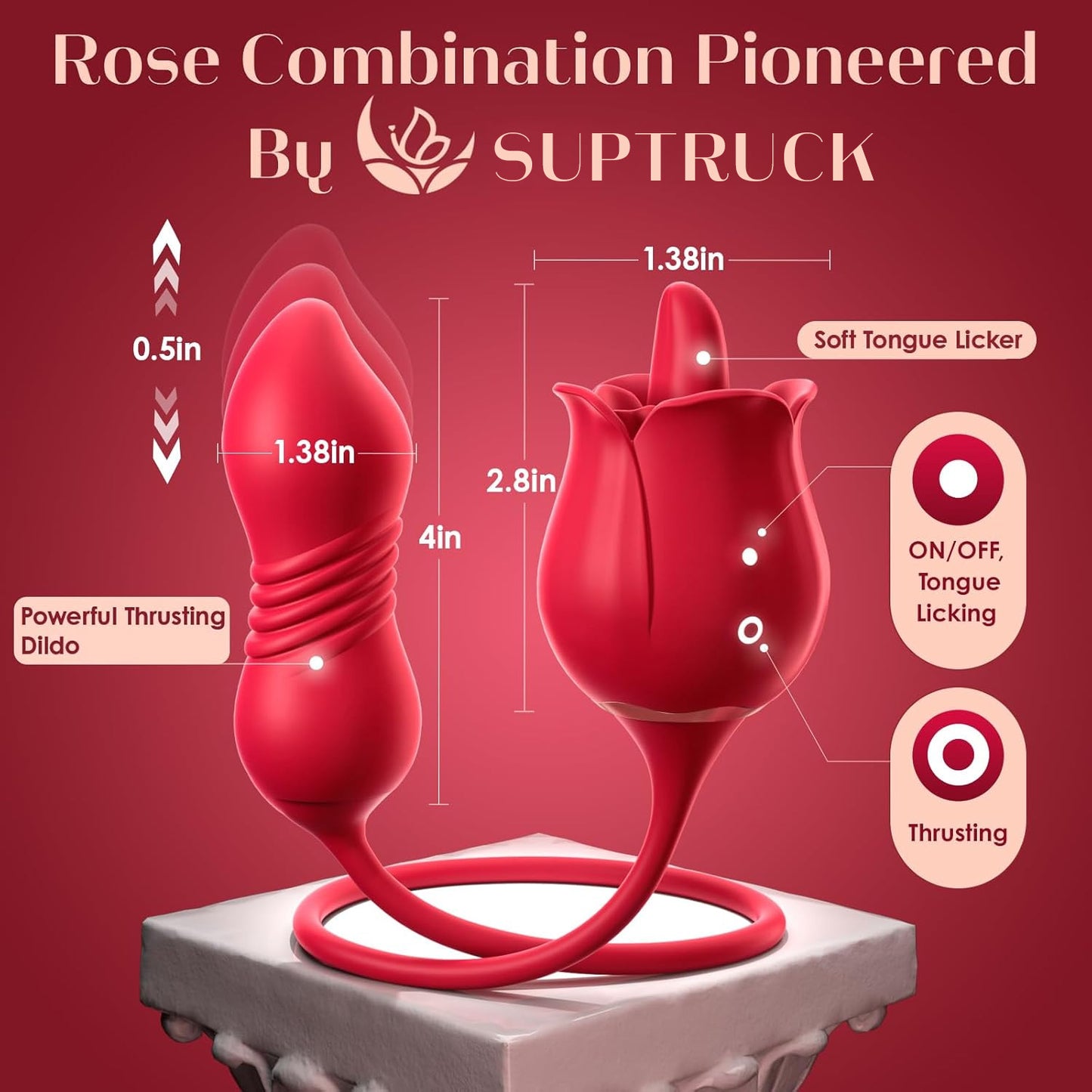ROSEA Tease & Please Suptruck Vibrator