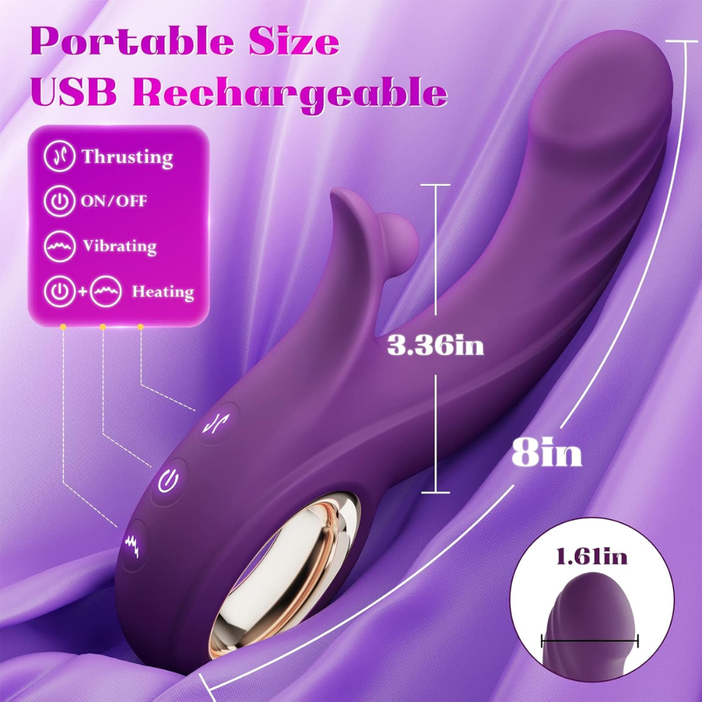 💥 2025 Limited 70% OFF 🔥 VoltiX Suptruck Kiwinet® 4-in-1 Sucking, Licking & Spiral G-Vibe