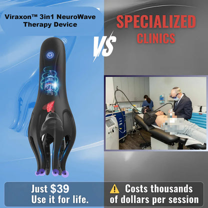 ❄️ Early Christmas Sale 70% OFF 💪 Viraxon™ 3in1 NeuroWave Therapy Device