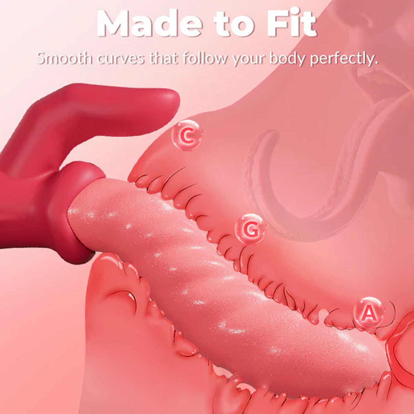 ❄️ Christmas Sale 70% OFF 👅 VIORA Deep Wriggle Peristaltic Thrusting Vibrator