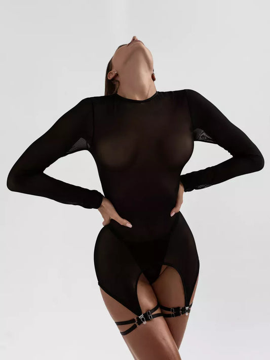 FancyStar™Temptis Cut-Out Bodysuit HEMSTTL044