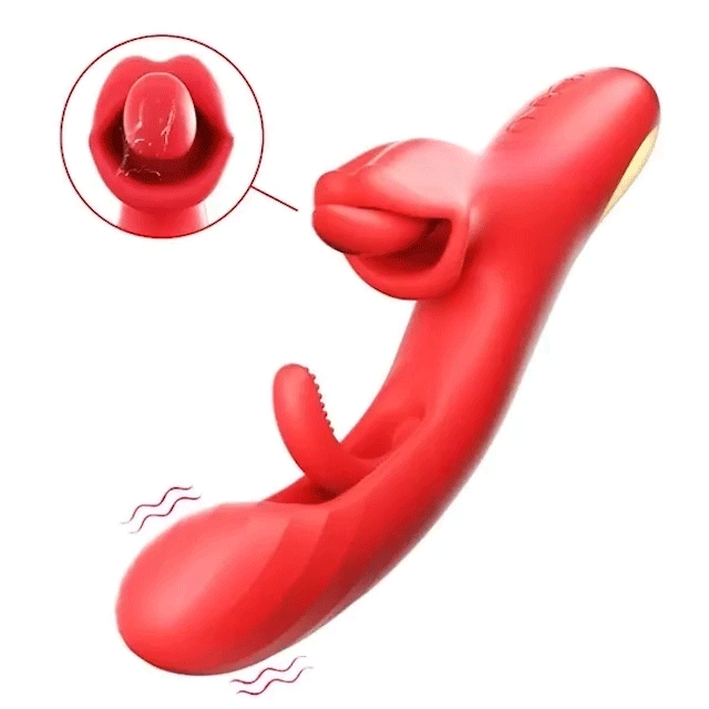 MELTIX 7 Licking & Flapping Thrusting Tongue Vibrator