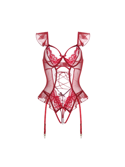 POILA Strap Pear String Bodysuit