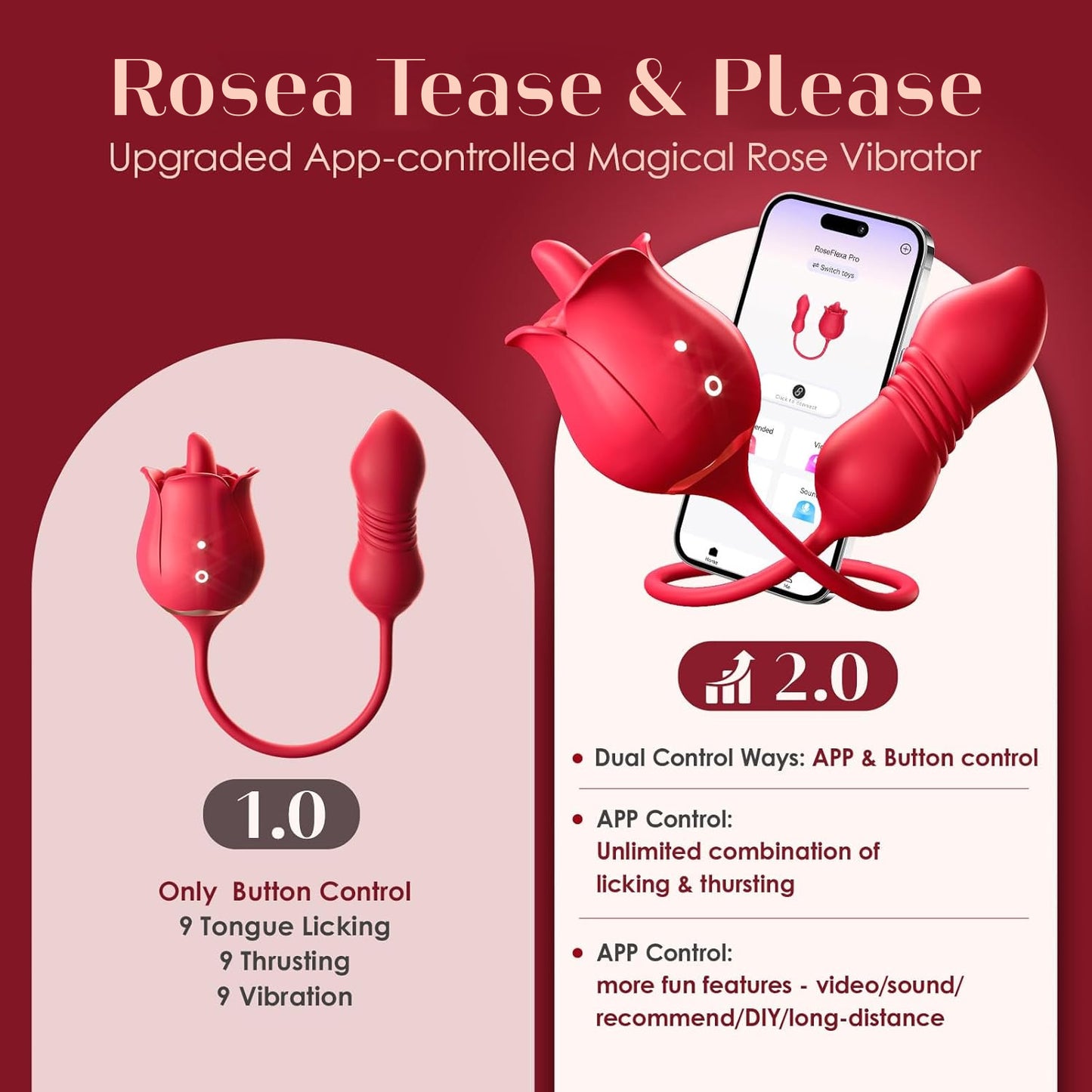 ROSEA Tease & Please Suptruck Vibrator