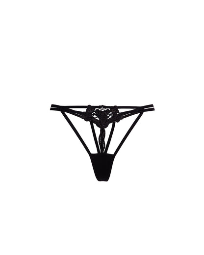 NOVA Black Thong