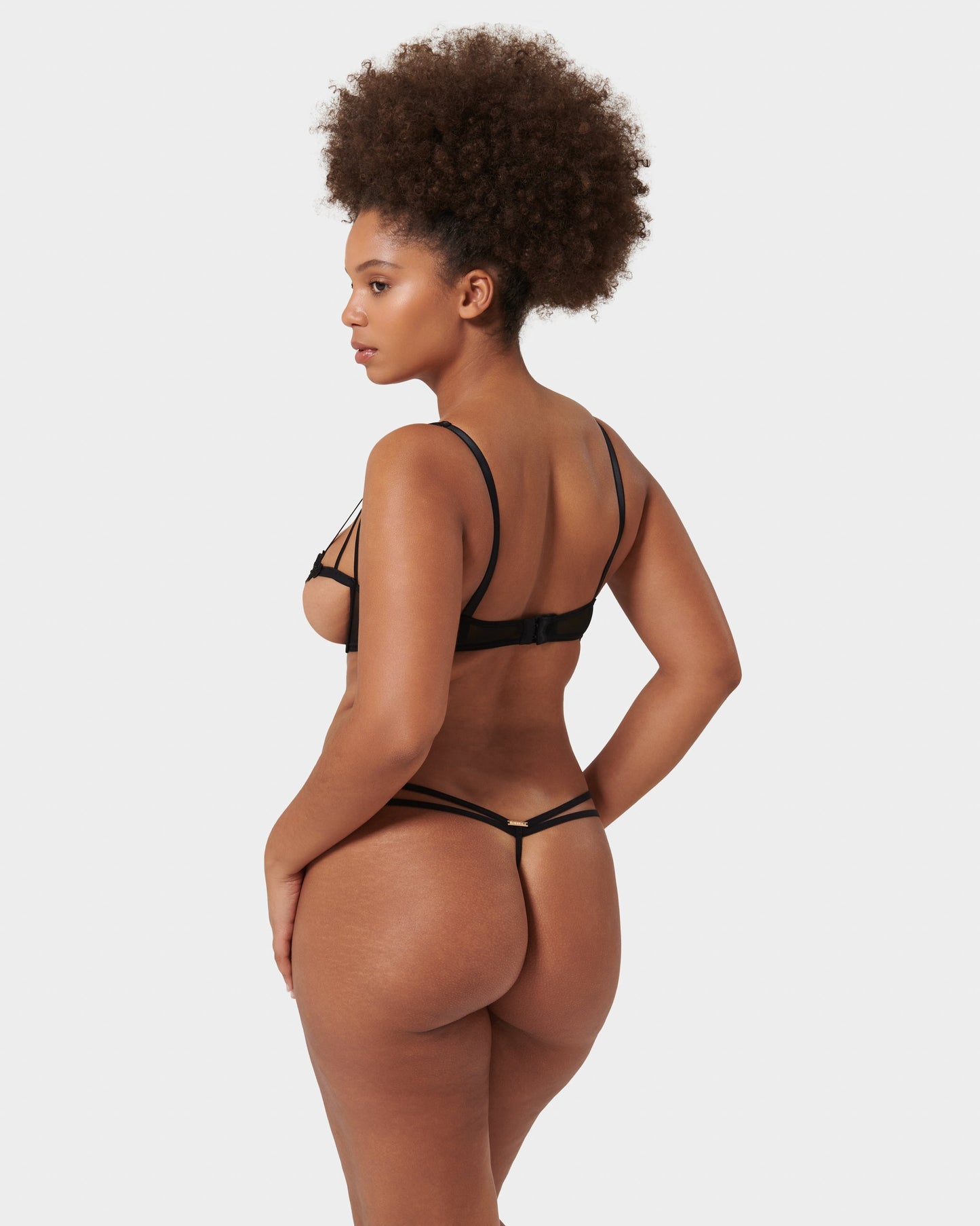 NOVA Black Thong