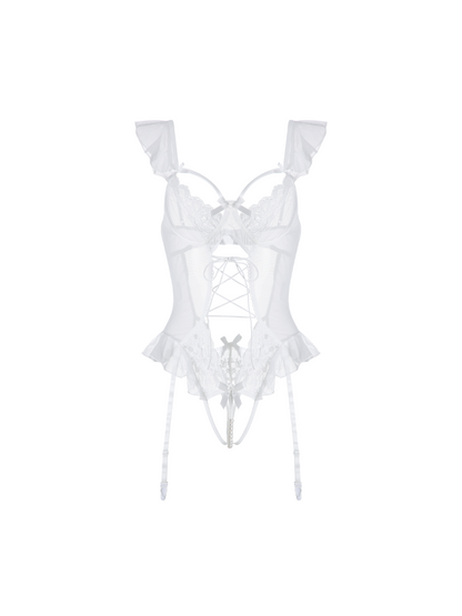 POILA Strap Pear String Bodysuit