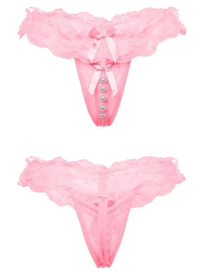 Set 2 Cutie Allure Crotchless Panties