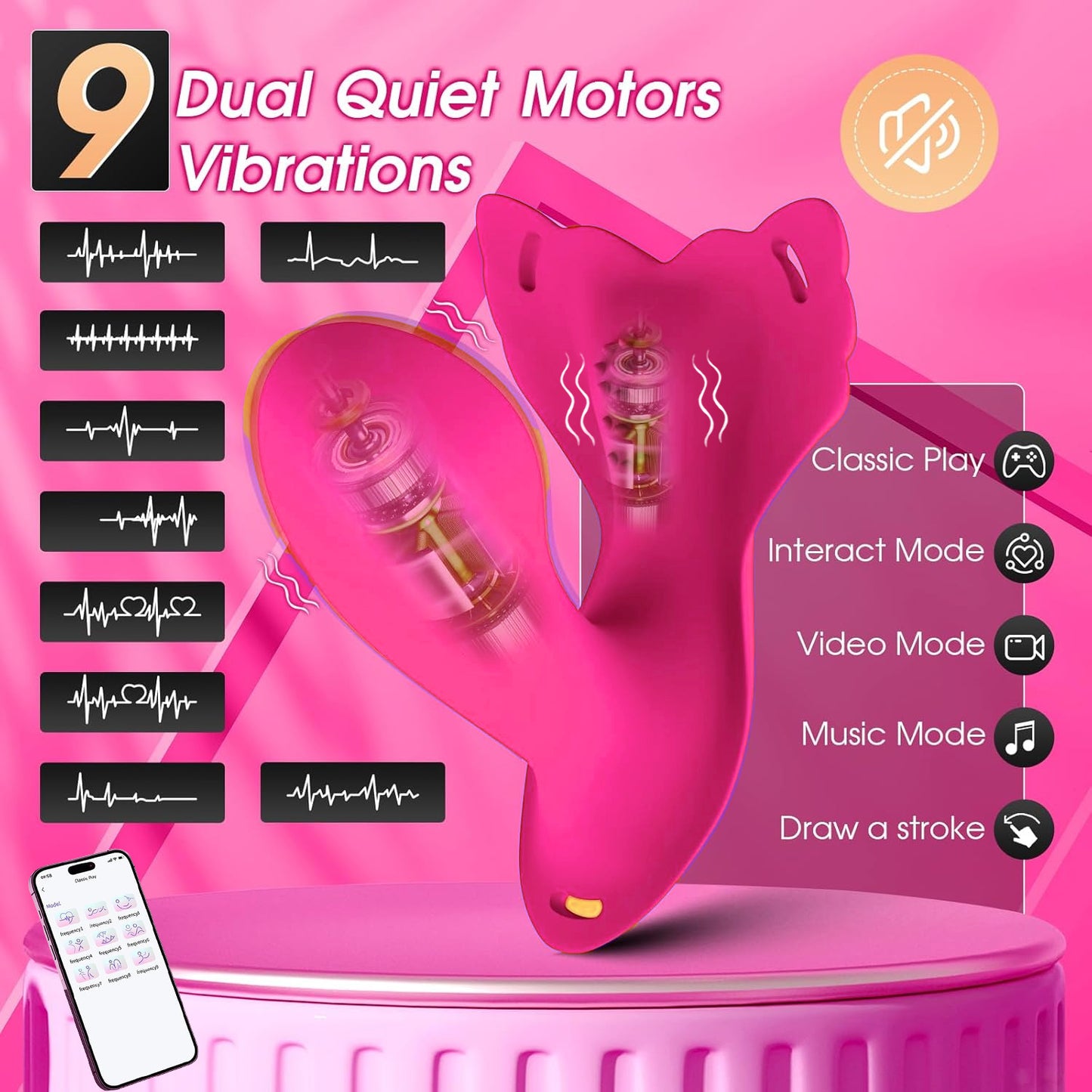 Glissia Suptruck™ Wearable Vibrator X9 📱
